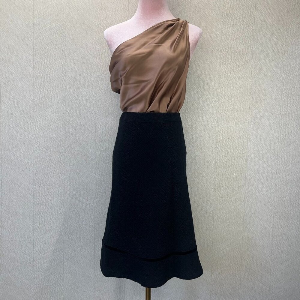 GAP Y2K Black Tweed Pencil skirt Size 10